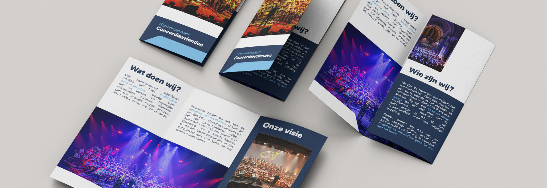 Harmonieorkest Concordiavrienden - Folder bannerafbeelding