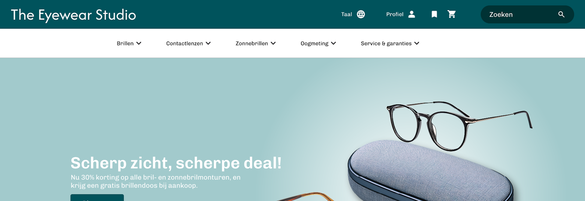 The Eyewear Studio bannerafbeelding